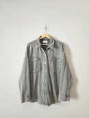Z Supply Green Oversized Shirt Jacket (XL)