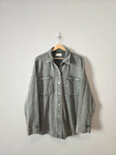 Z Supply Green Oversized Shirt Jacket (XL)