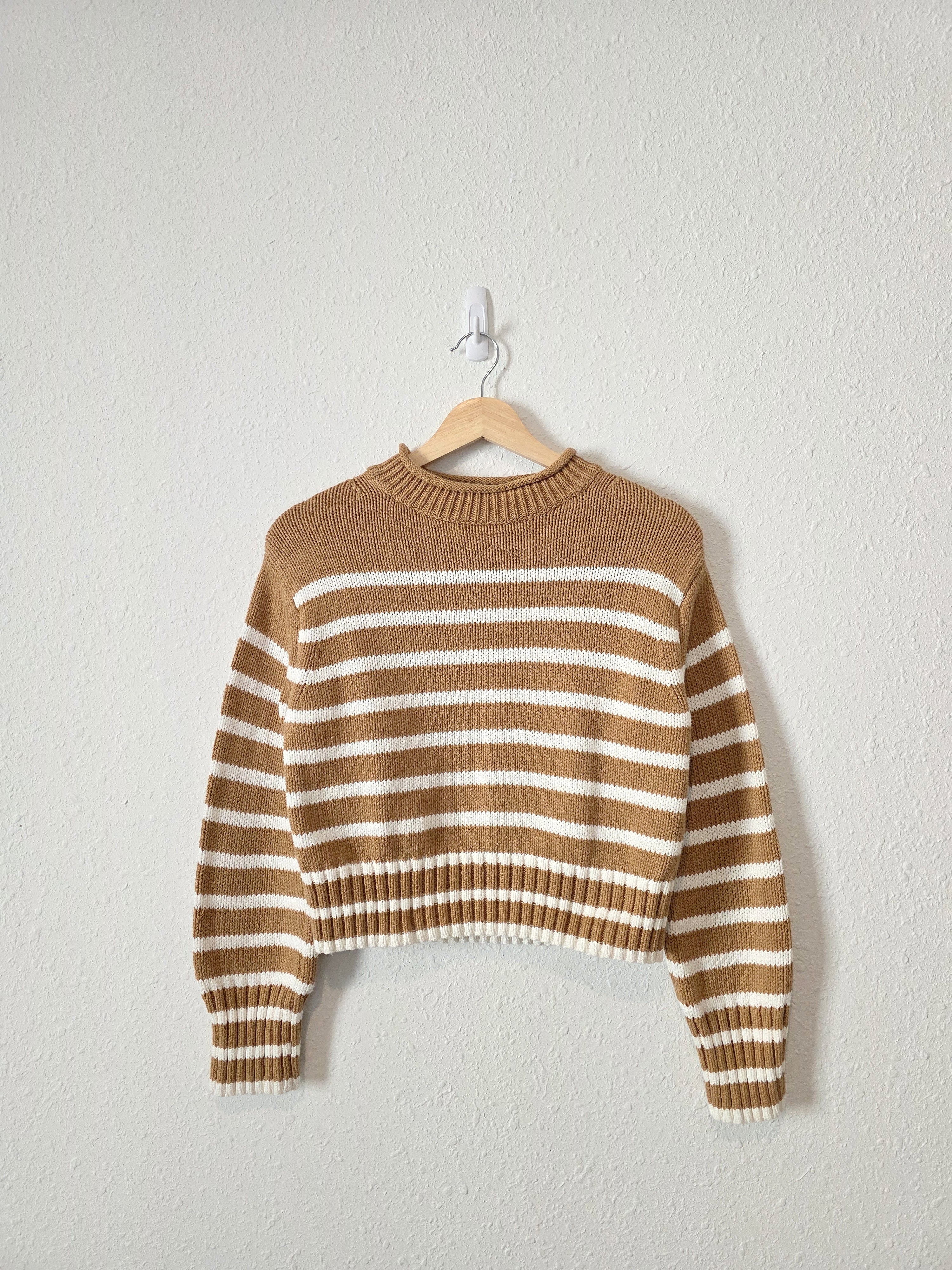 J.Crew Striped Rollneck Sweater (XXS/XS)