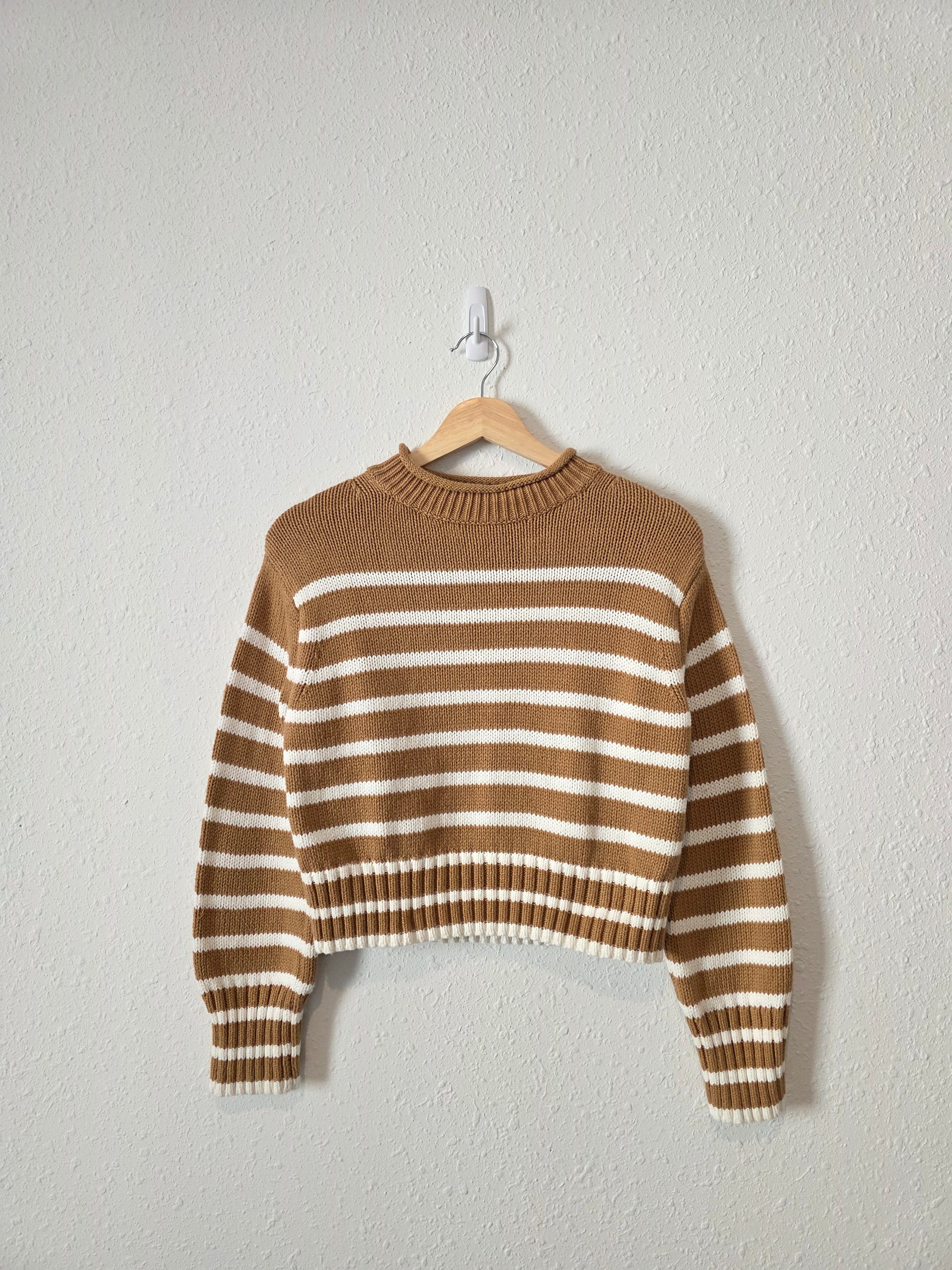 J.Crew Striped Rollneck Sweater (XXS/XS)