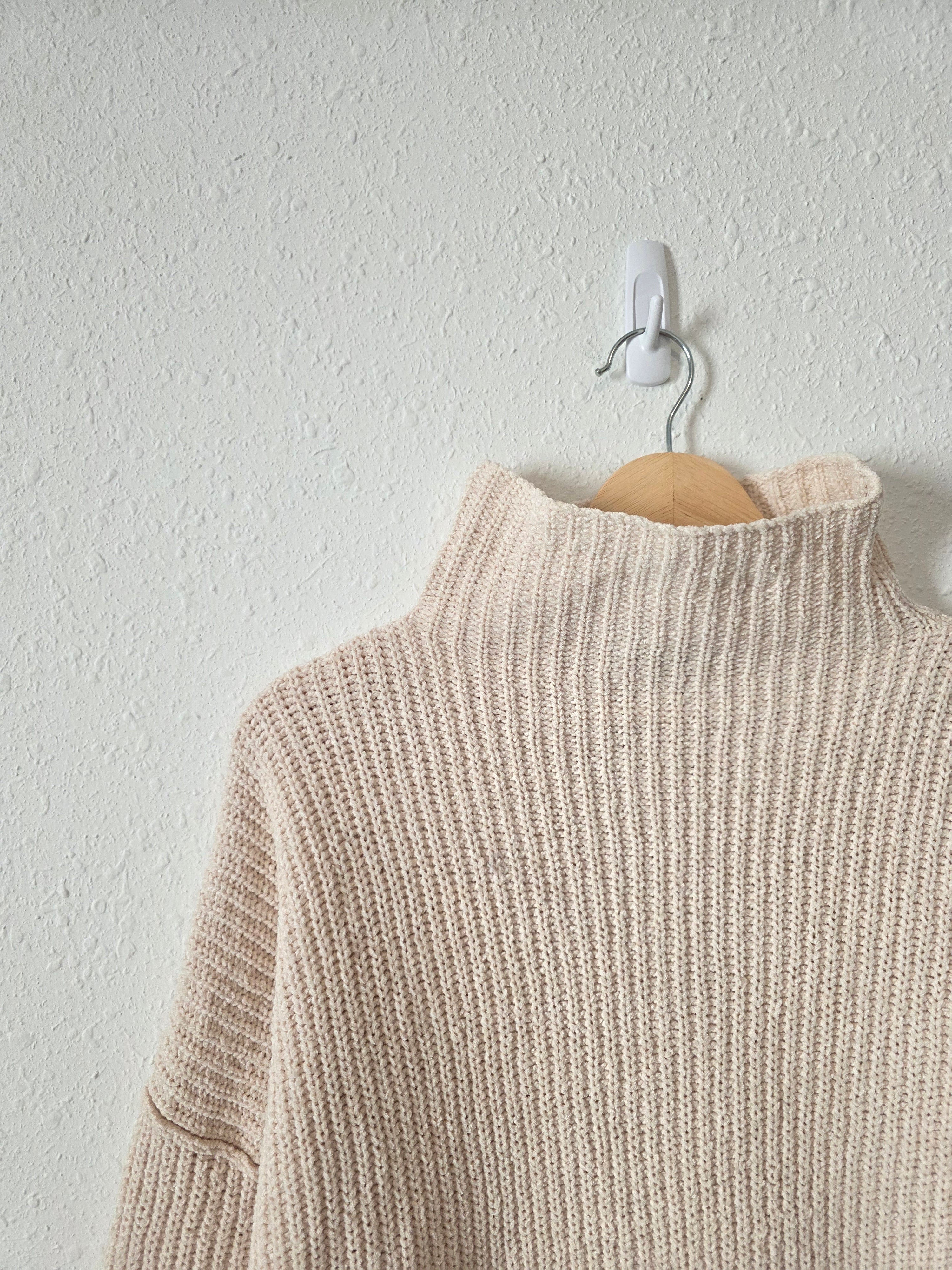 Miou Muse Chunky Turtleneck Sweater (S)