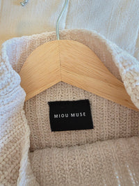 Miou Muse Chunky Turtleneck Sweater (S)