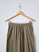 Aritzia Sage Cotton Gauze Pants (XXS/XS)