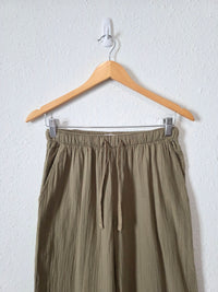 Aritzia Sage Cotton Gauze Pants (XXS/XS)