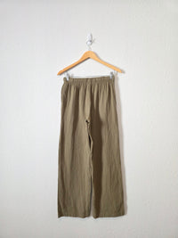 Aritzia Sage Cotton Gauze Pants (XXS/XS)