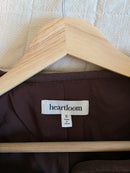 Heartloom Green Floral Quilted Jacket (S)