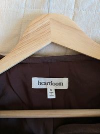 Heartloom Green Floral Quilted Jacket (S)