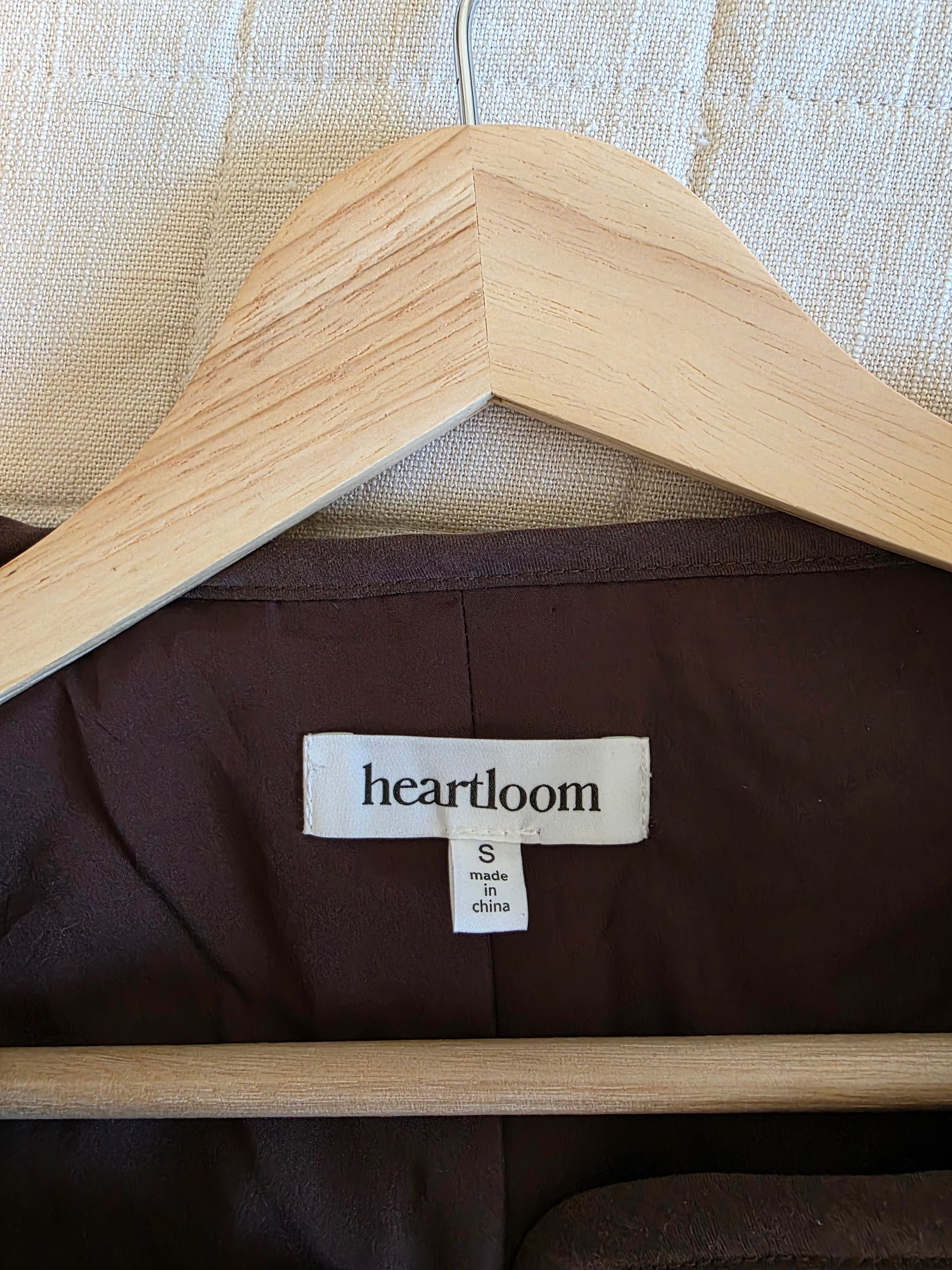 Heartloom Green Floral Quilted Jacket (S)