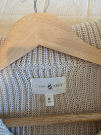 Lou & Grey Cotton Quarter Zip Pullover (M)