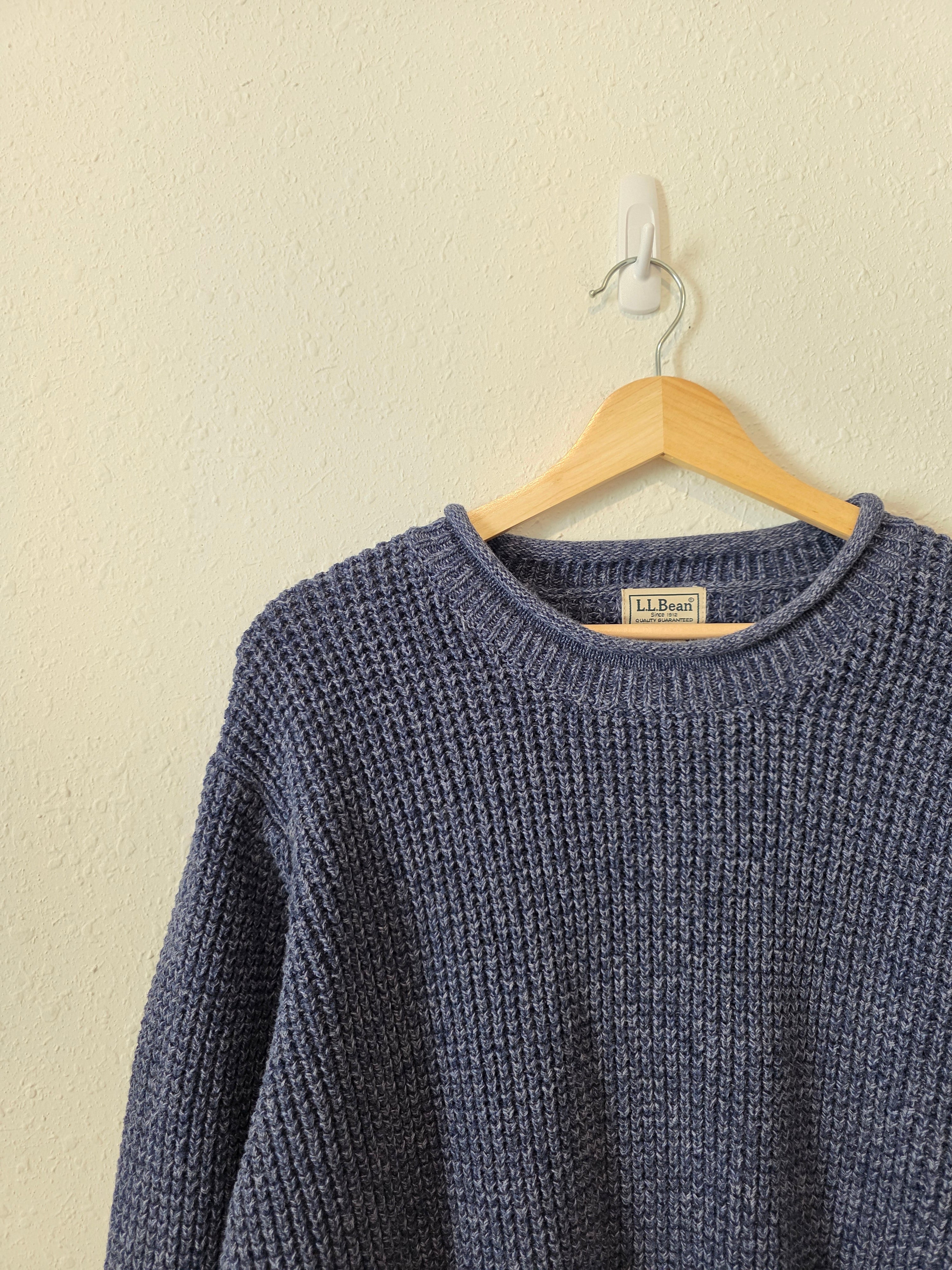Vintage LL Bean Chunky Cotton Sweater (XL)