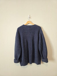 Vintage LL Bean Chunky Cotton Sweater (XL)