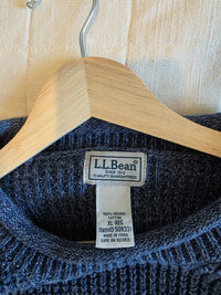 Vintage LL Bean Chunky Cotton Sweater (XL)