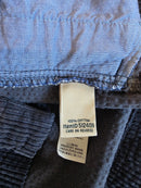 LL Bean Navy Corduroy Button Up (2X)