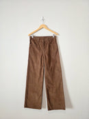 Levi's Brown Ribcage Wide Leg Jeans (29)