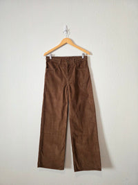 Levi's Brown Ribcage Wide Leg Jeans (29)