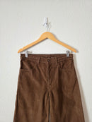 Levi's Brown Ribcage Wide Leg Jeans (29)