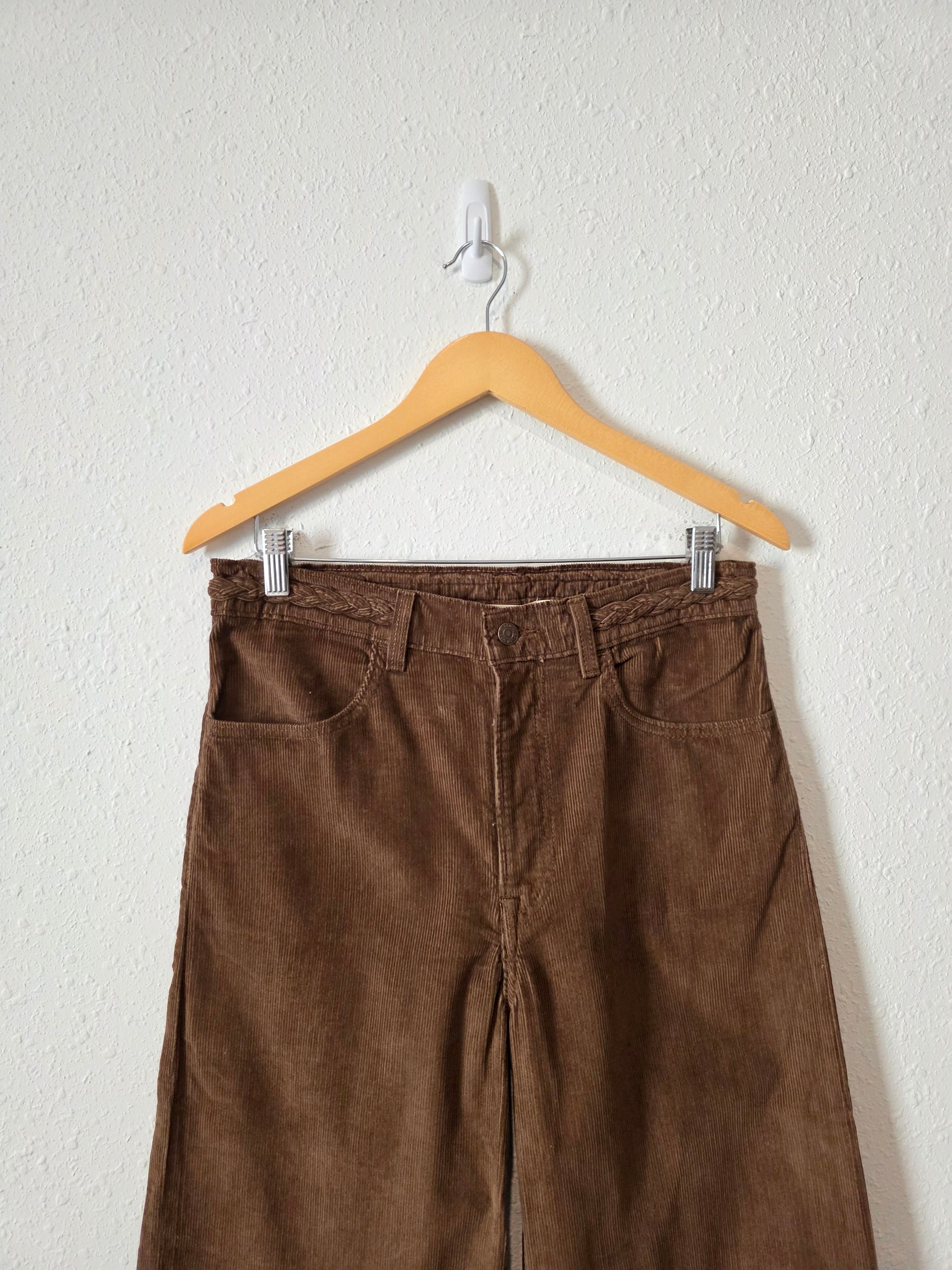Levi's Brown Ribcage Wide Leg Jeans (29)