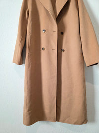 Gap Camel Wool Blend Coat (M Tall)
