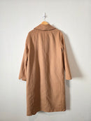 Gap Camel Wool Blend Coat (M Tall)