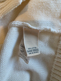 LL Bean Cable Knit Cotton Cardigan (XL)