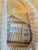 Vintage Crochet Turtleneck Sweater (XS)