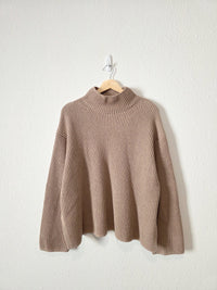 Gap Oversized Cotton Mockneck Sweater (SP)