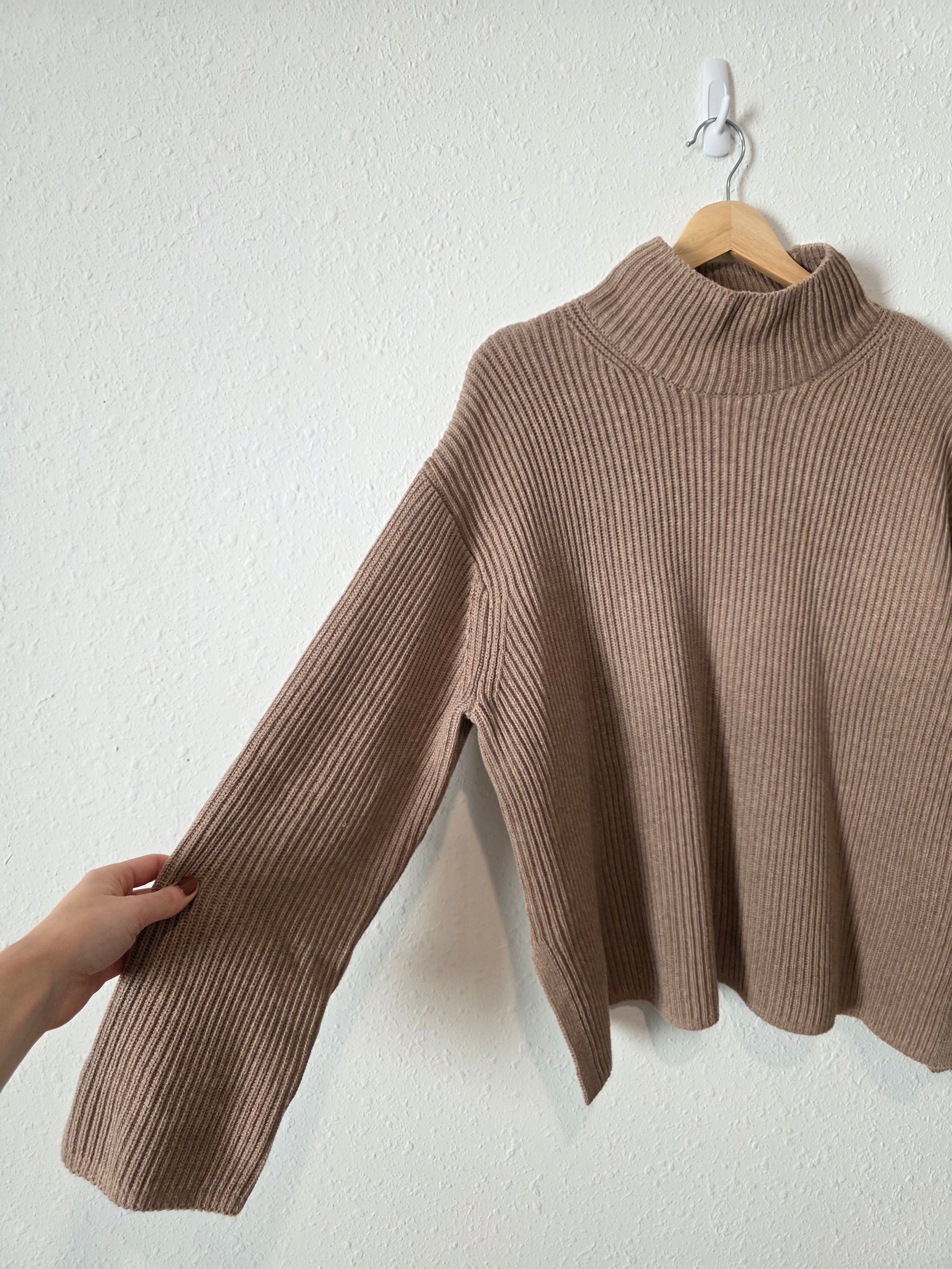 Gap Oversized Cotton Mockneck Sweater (SP)