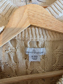 LL Bean Cotton Fisherman Sweater (M)