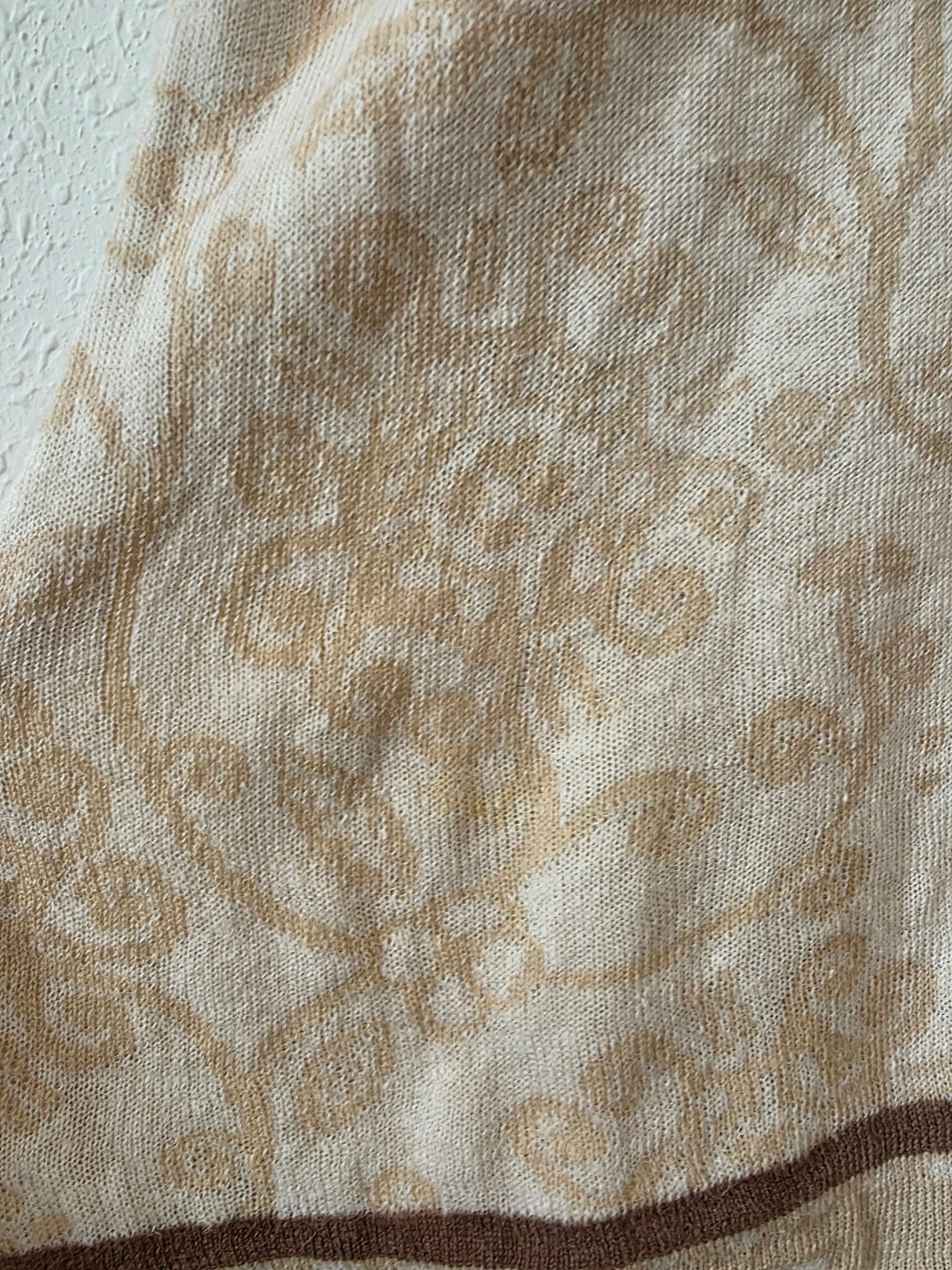 Gudrun Sjoden Floral Embroidered Cardigan (XL)