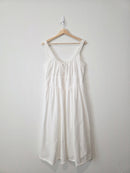 Gap White Eyelet Midi Dress (L)