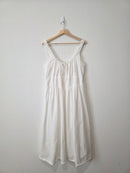 Gap White Eyelet Midi Dress (L)