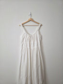 Gap White Eyelet Midi Dress (L)
