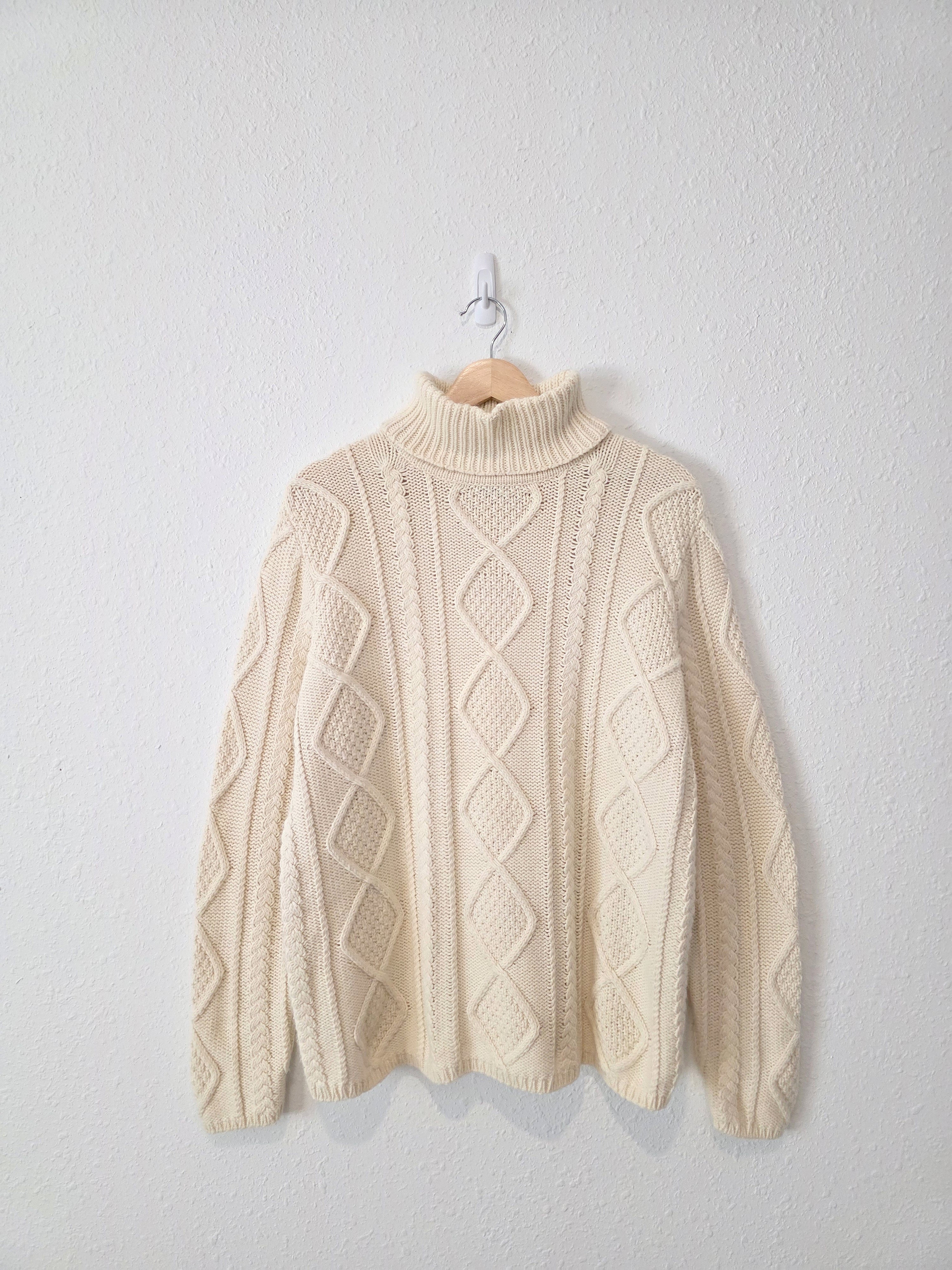 Vintage Eddie Bauer Fisherman Sweater (XL)