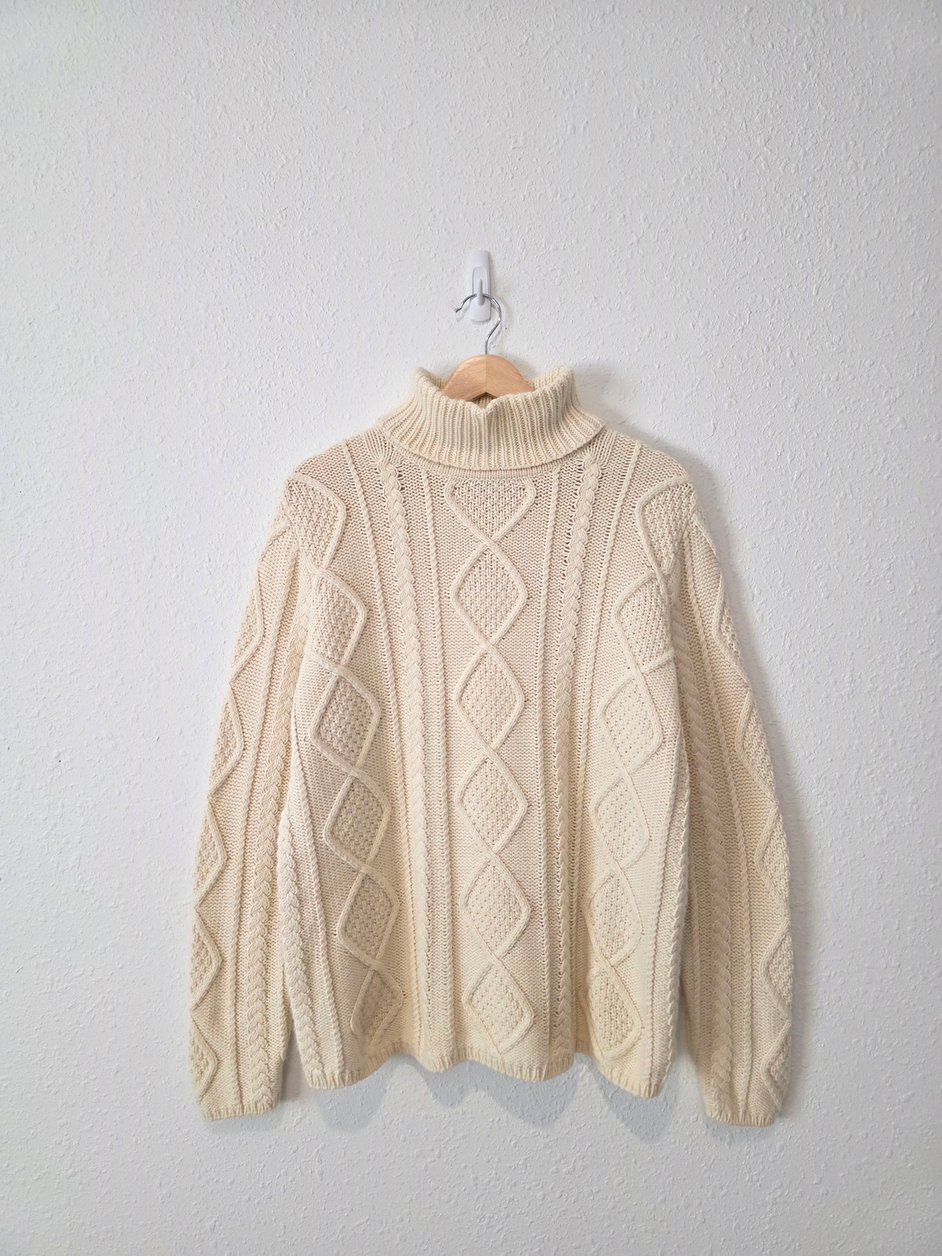 Vintage Eddie Bauer Fisherman Sweater (XL)