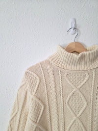 Vintage Eddie Bauer Fisherman Sweater (XL)