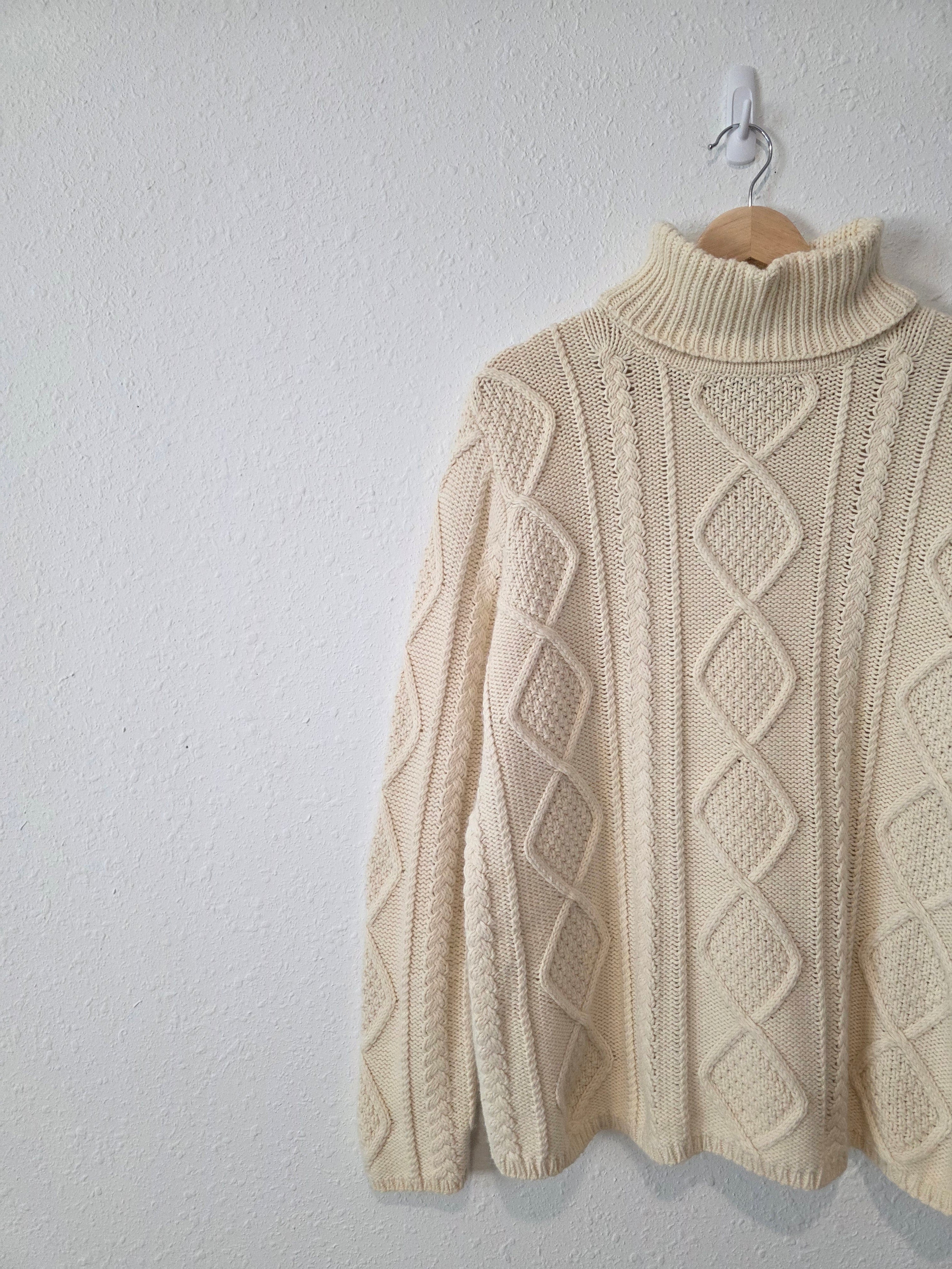 Vintage Eddie Bauer Fisherman Sweater (XL)