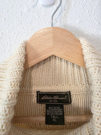 Vintage Eddie Bauer Fisherman Sweater (XL)
