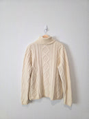 Vintage Eddie Bauer Fisherman Sweater (XL)