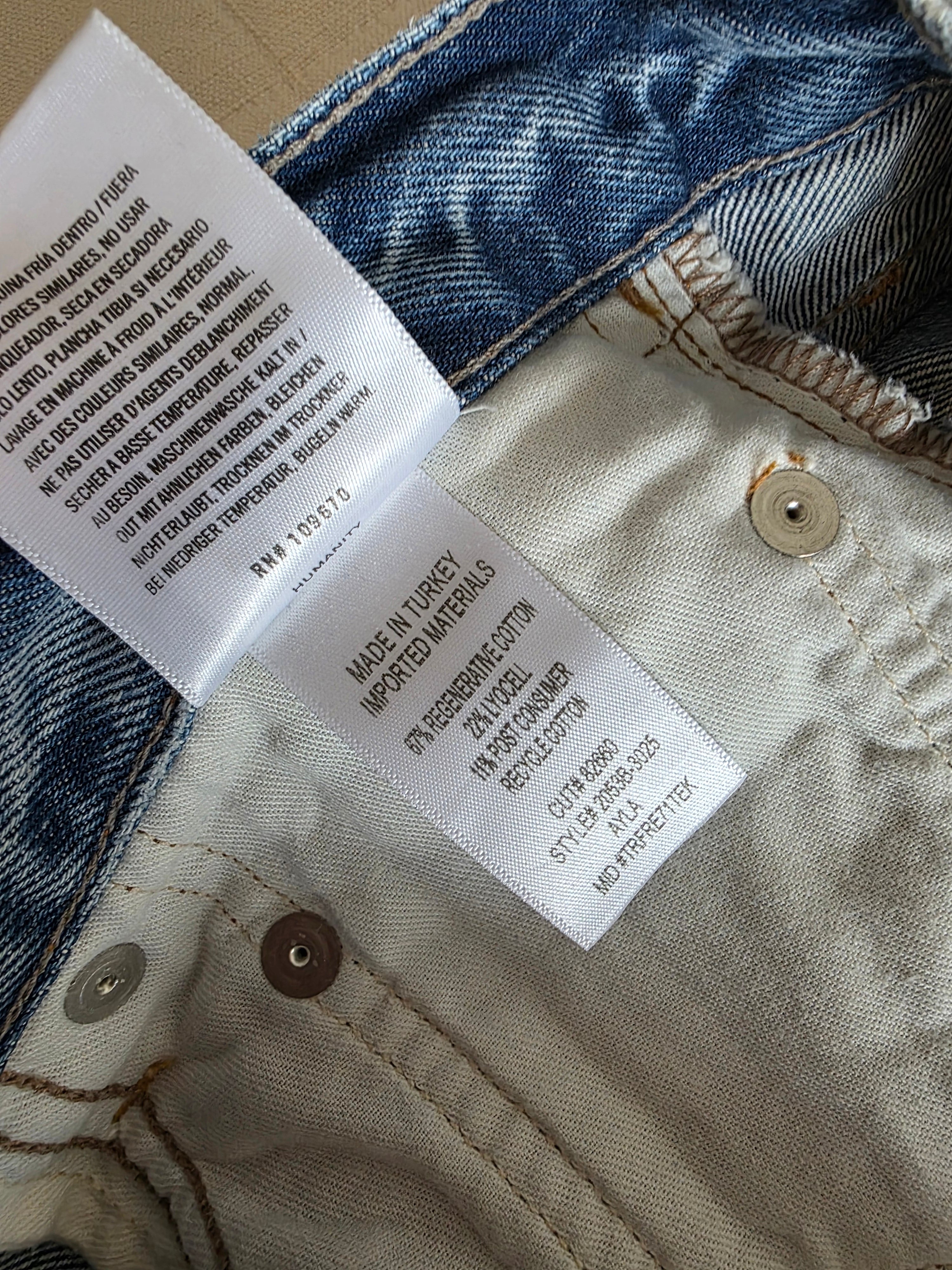 Citizens Of Humanity Baggy Wide Leg Jeans (29)
