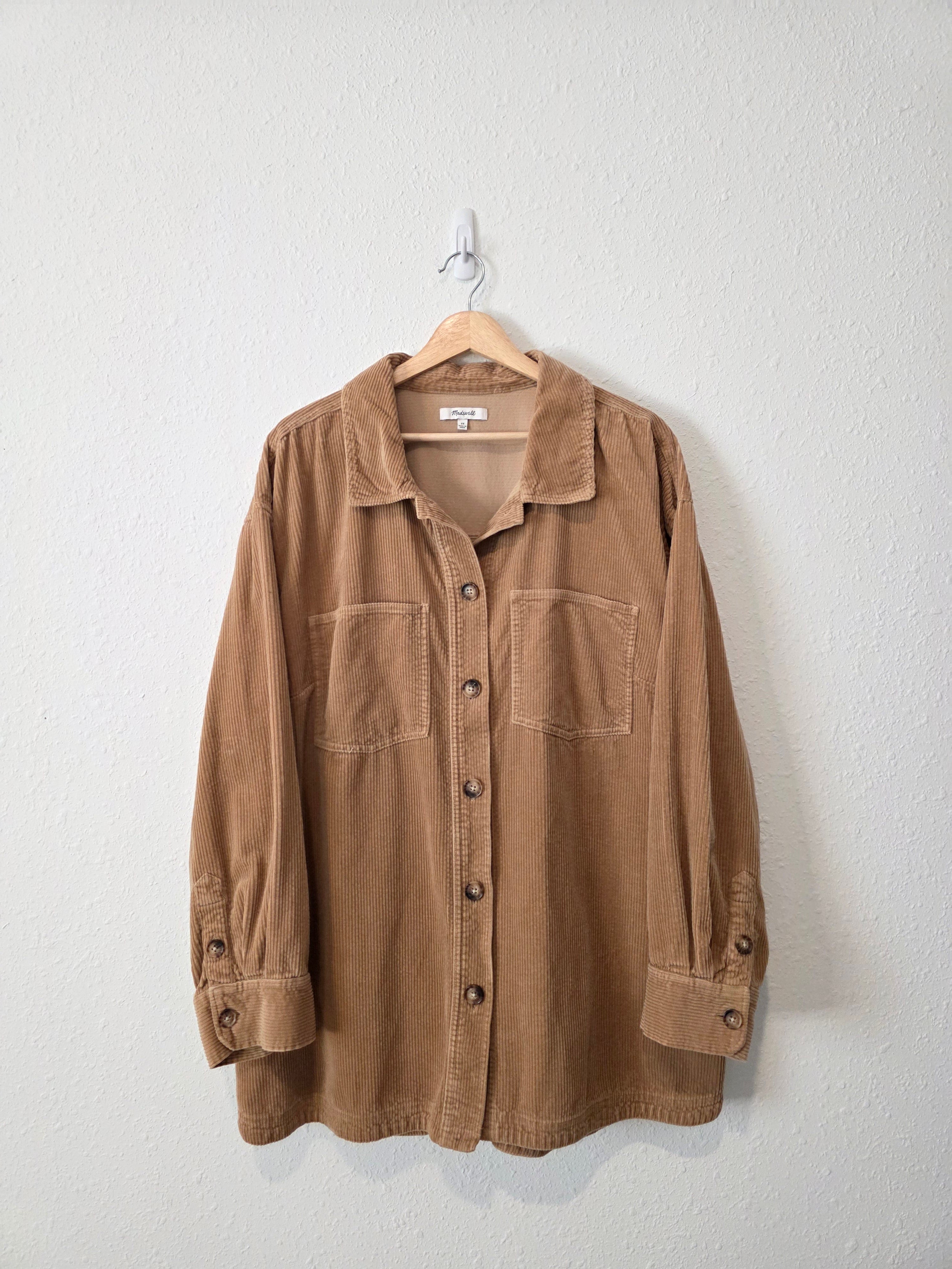 Madewell Corduroy Shirt Jacket (2X)