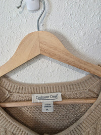 Neutral Textured Cotton Cardigan (LP)