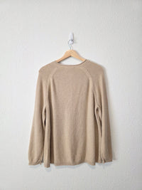Neutral Textured Cotton Cardigan (LP)
