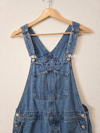 Relaxed Denim Shortalls (M)