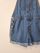 Relaxed Denim Shortalls (M)