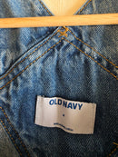 Relaxed Denim Shortalls (M)