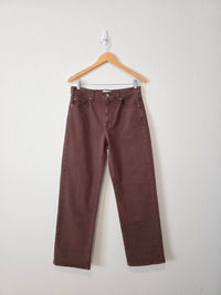Daze Brown Relaxed Jeans (26)