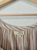 Striped Cotton Gauze Top (XL)