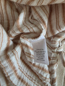 Striped Cotton Gauze Top (XL)