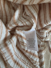 Striped Cotton Gauze Top (XL)