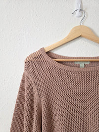 Open Knit Cotton Sweater (M)